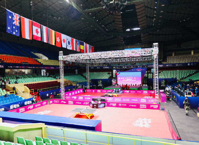 2019国际乒联男子和女子世界杯比赛馆